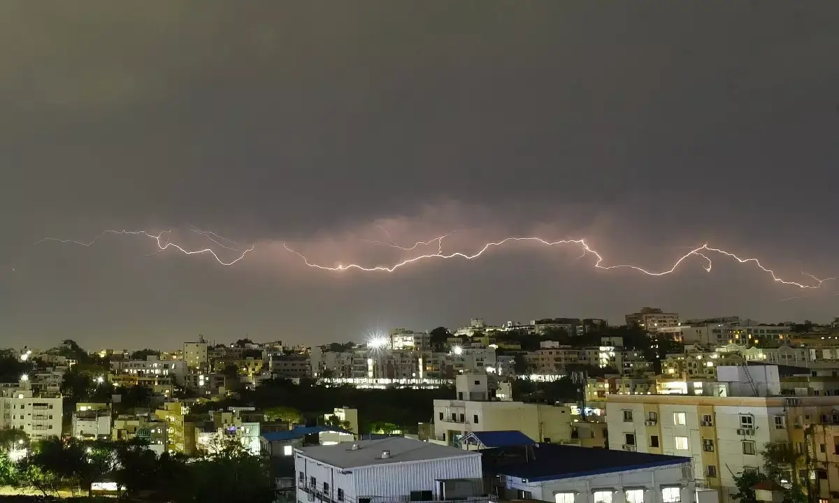 IMD issues yellow alert for Telangana; thunderstorms expected for 2 days