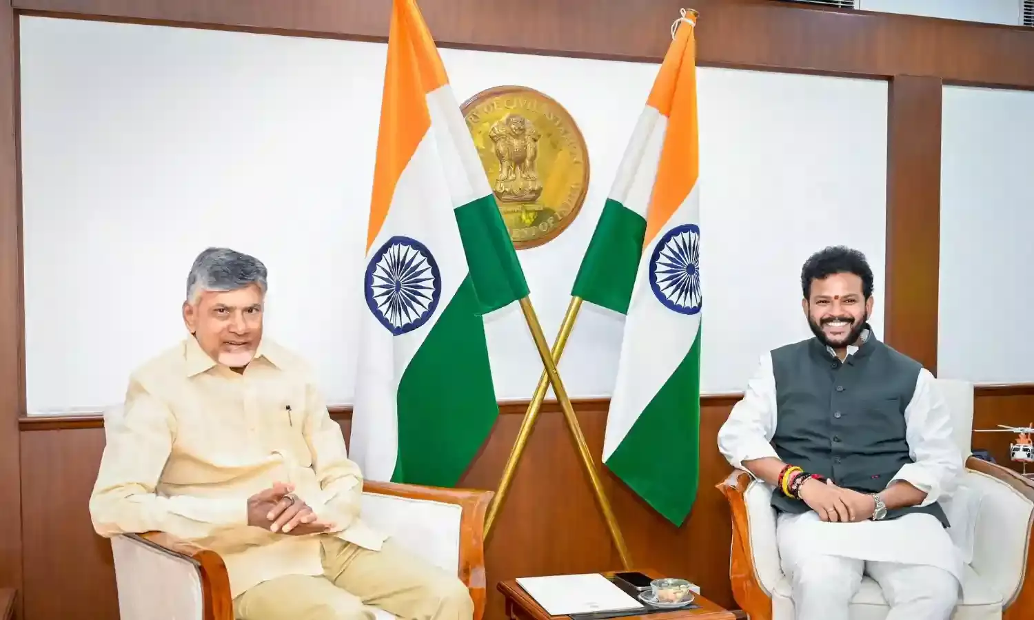 Andhra CM pitches for airport upgrades, new projects in meeting with Union minister