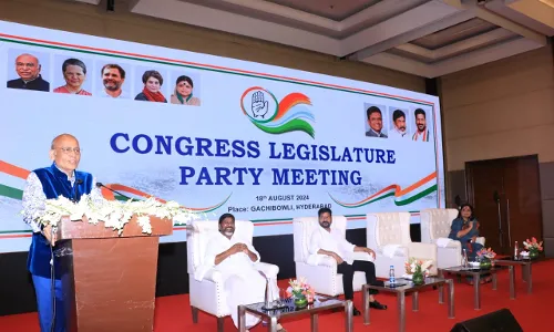 Telangana CLP endorses Singhvi candidature for RS bypoll; he will file nomination on Monday