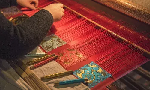 Padma Shri Sarees Take Centre Stage at Woxsen University