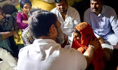 Rahul Gandhi meets family of Dalit man killed in Raebareli, says will ensure justice