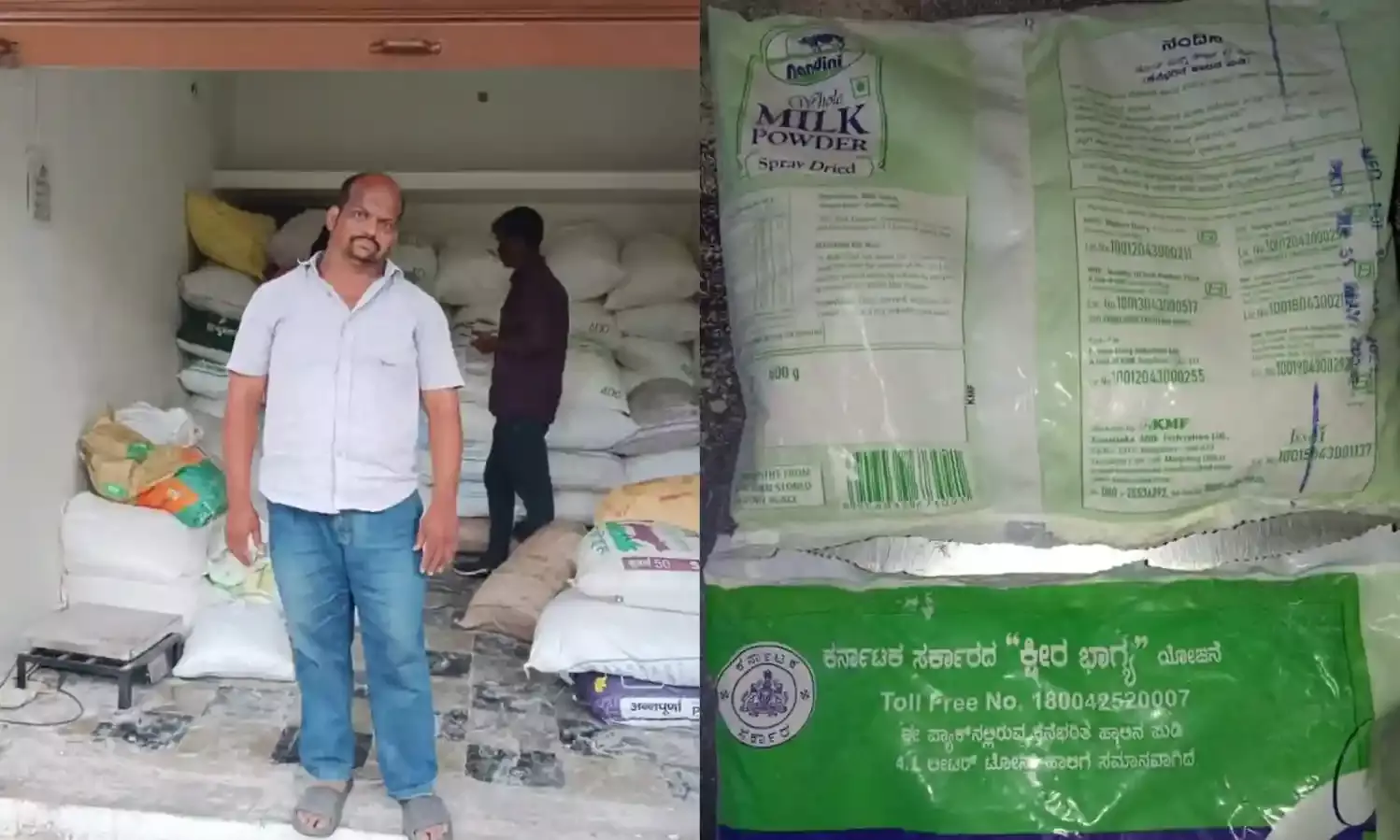 Cops seize 5,280 kgs of expired milk powder from Secunderabad vendor