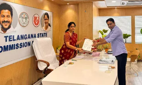 KTR appears before Womens Commission, expresses regret over remarks on women