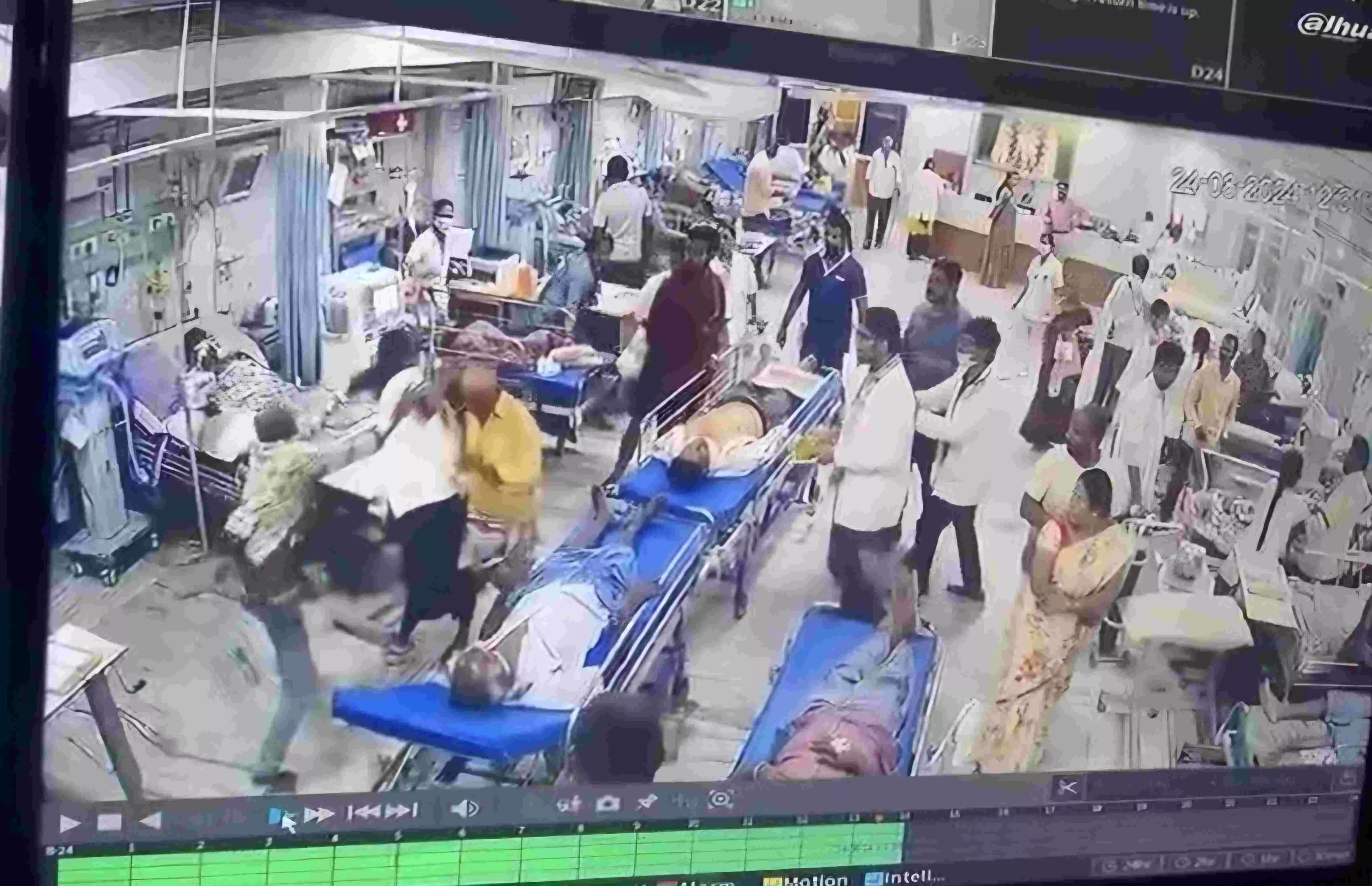 Patient attacks resident doctor in SVIMS emergency room; hair pulled, head banged on pole