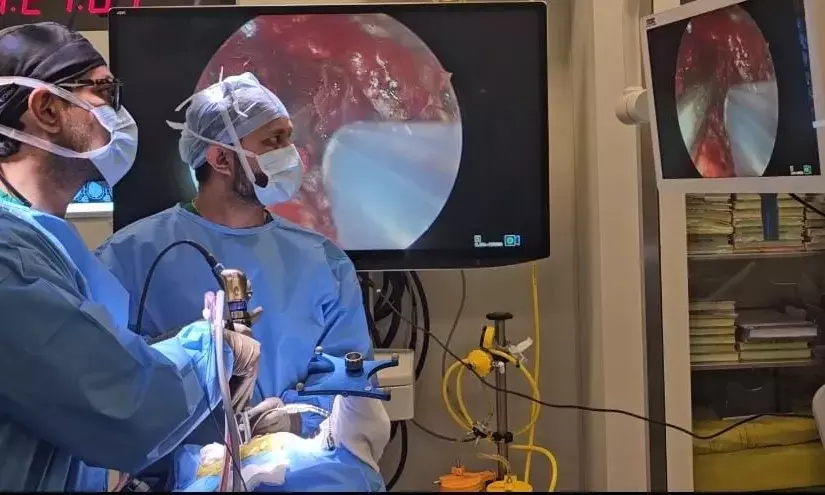 AIG Hospitals in Hyderabad pioneers brain tumour removal via eye socket