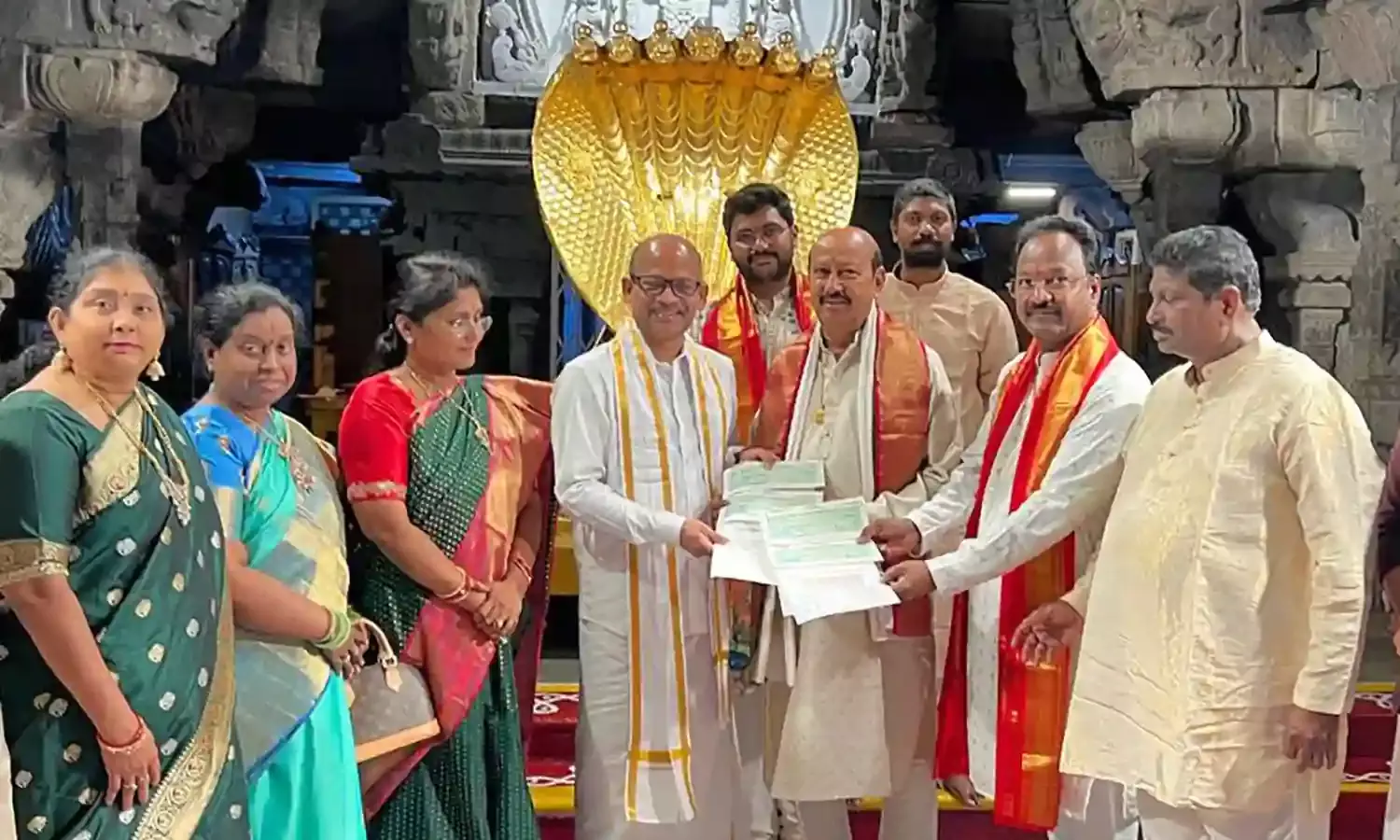 Four Hyderabad entrepreneurs donate Rs 3.7 crore to TTDs free food scheme for devotees