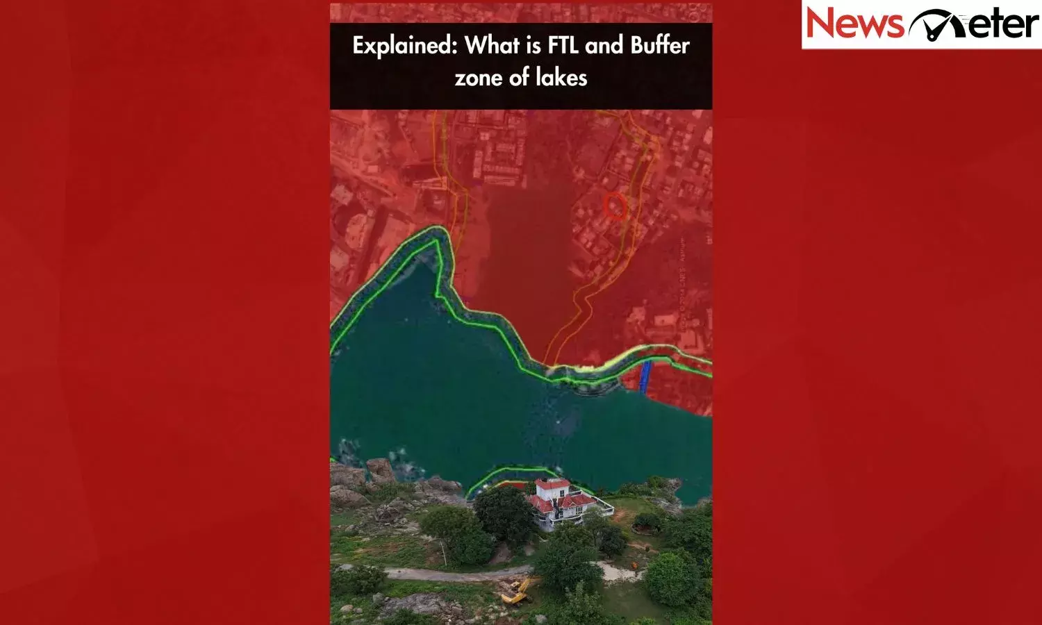 Explained: What is FTL and Buffer zone of lakes #hyderabad #HYDRAA