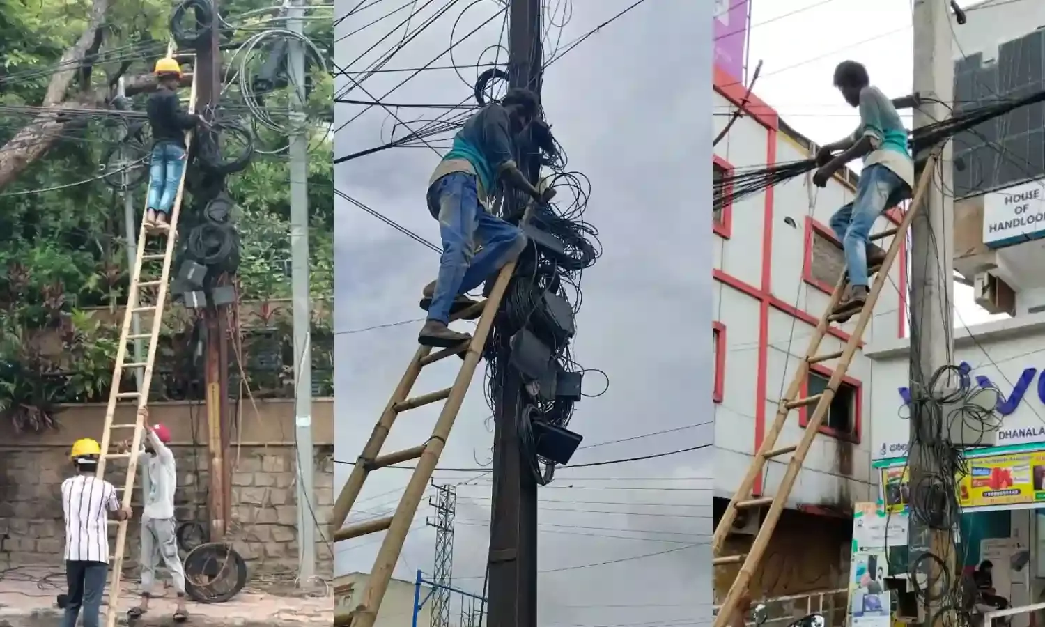 Remove unnecessary cable wires from electric poles: IAS Musharraf orders operators