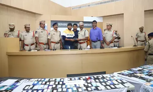 Cyberabad cops recover 570 stolen, lost mobiles worth Rs 1.50 cr in 25 days