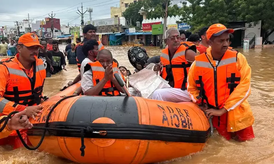 Flood fury: Telangana Disaster Response Department rescues 1,639 people in 3 days