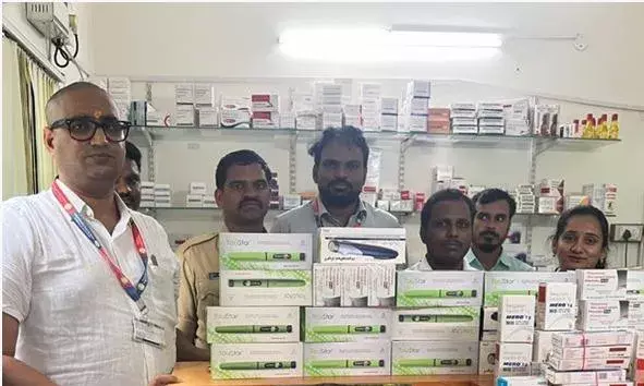 DCA seizes physician’s samples, expired drugs worth Rs 50,000 from Kandar Medicals, Tarnaka