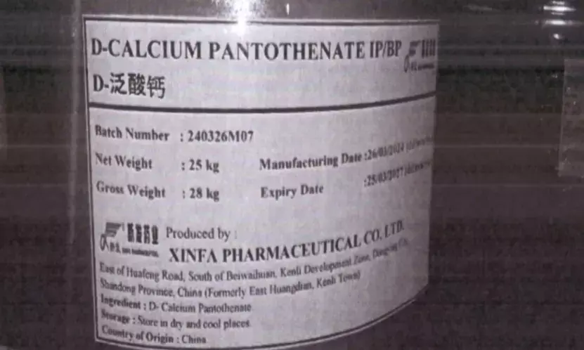 Telangana DCA Alerts Public on Spurious D-Calcium Pantothenate Drug Circulating in Markets