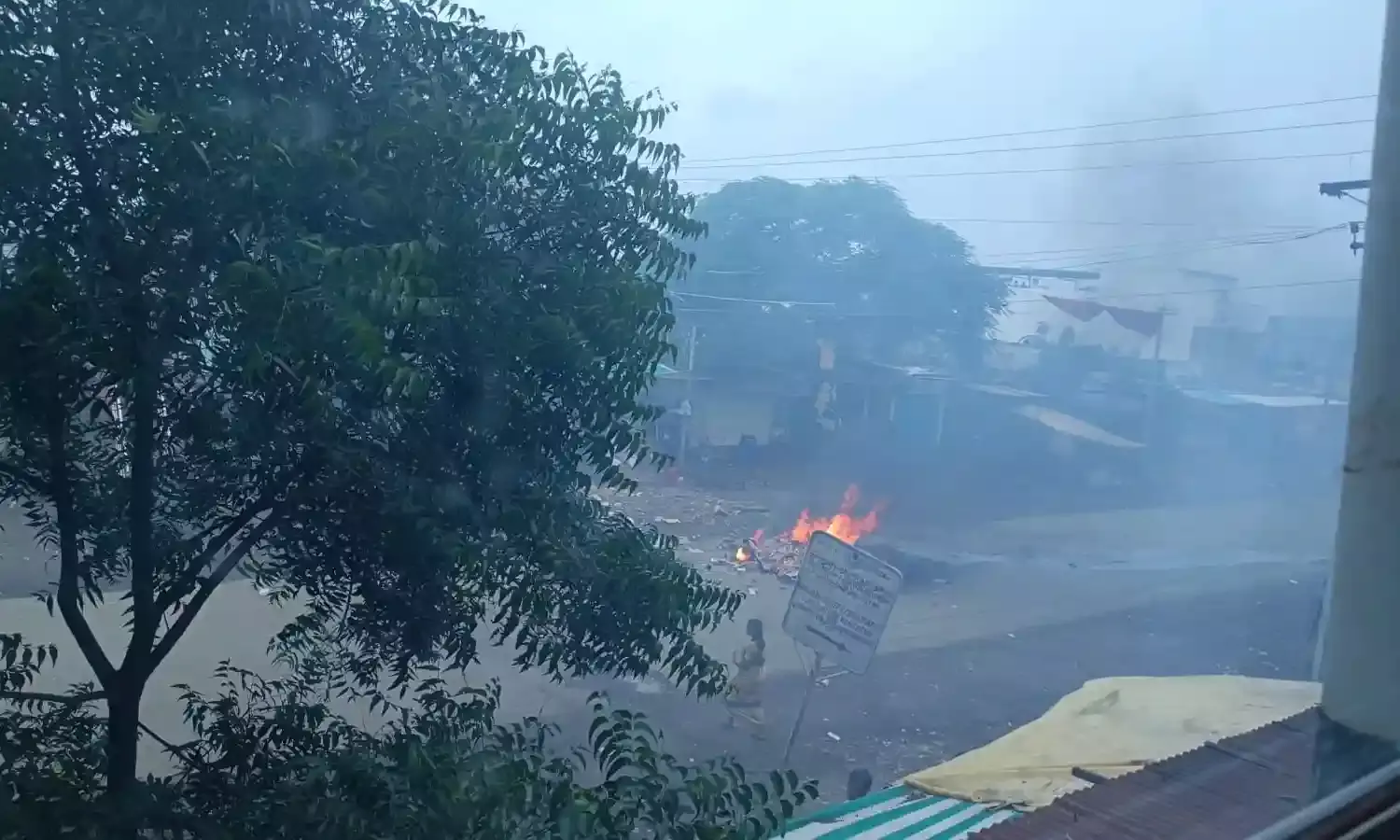 Communal violence erupts in Jainoor as tribal woman assaulted, properties set ablaze