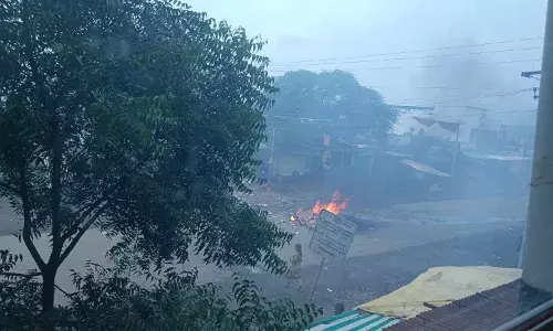 Communal violence erupts in Jainoor as tribal woman assaulted, properties set ablaze