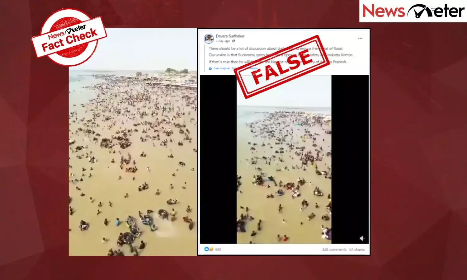 Fact Check: Video from Pakistan falsely shared as visuals of flood in AP’s Vijayawada