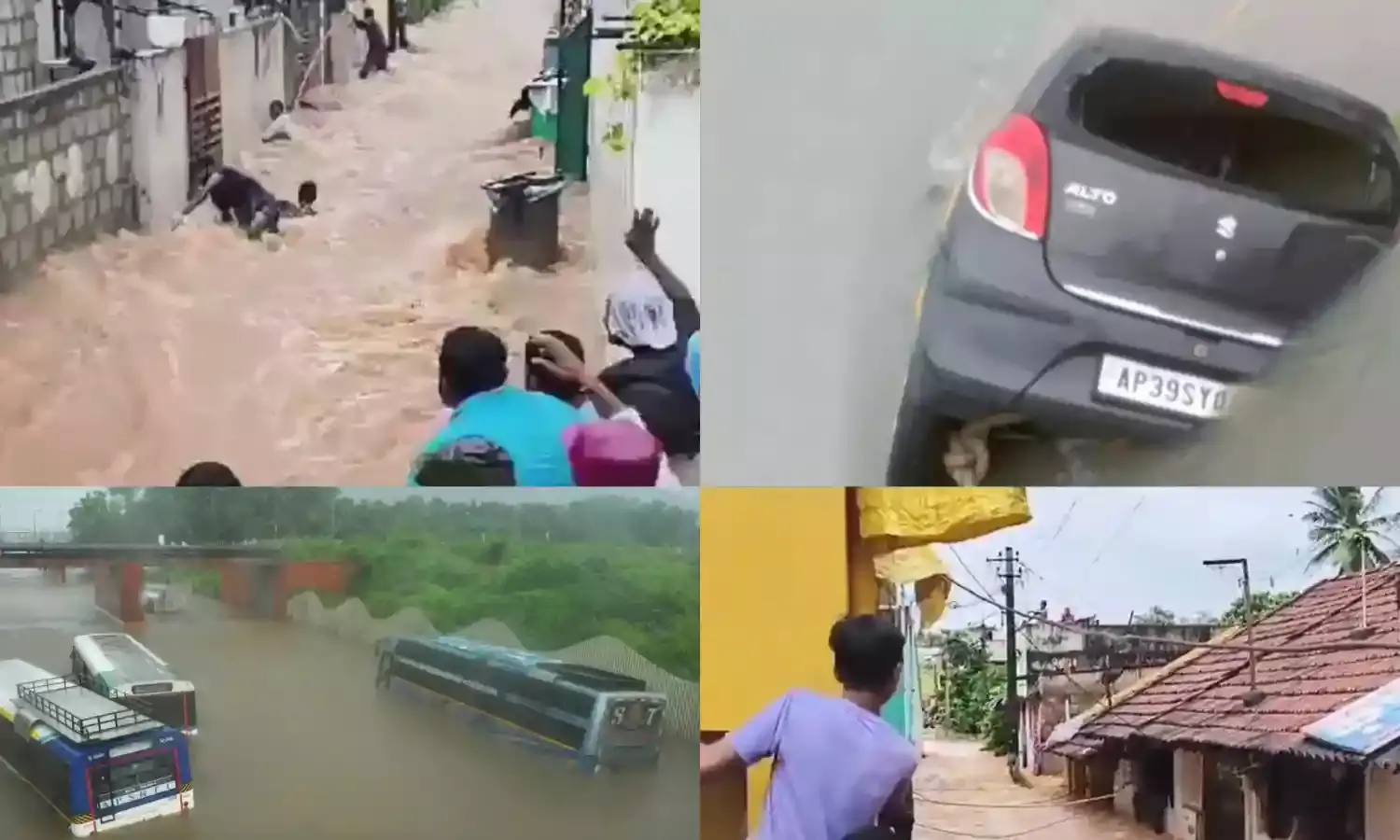 8 dead from heavy rains in Andhra Pradesh; teacher, students washed away in Guntur