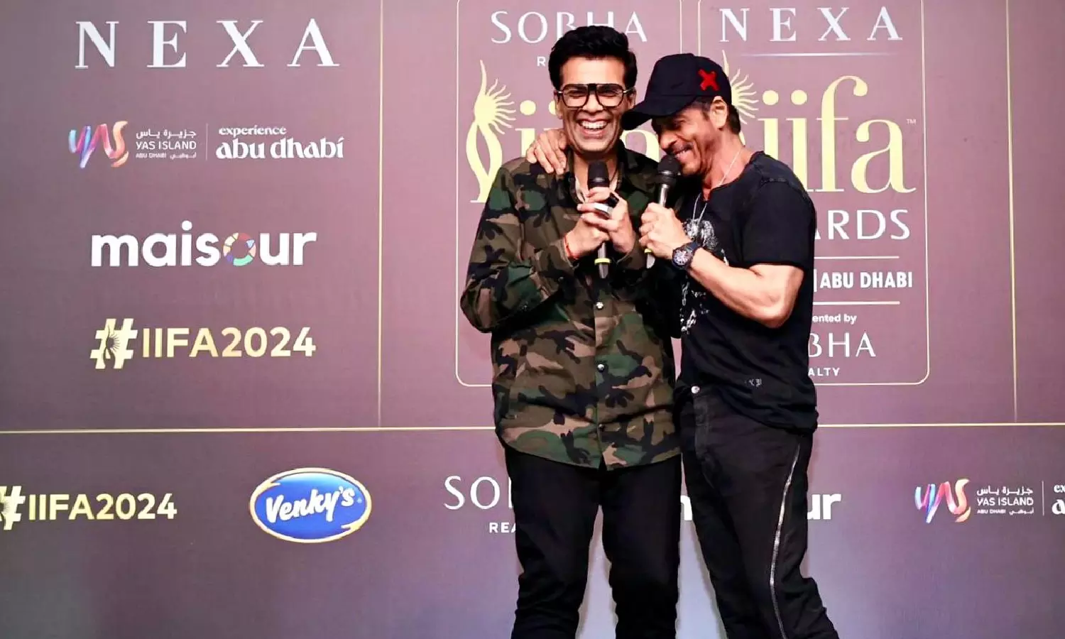 Shah Rukh Khan, Karan Johar, and Rana Daggubati Shine at IIFA 2024 Pre