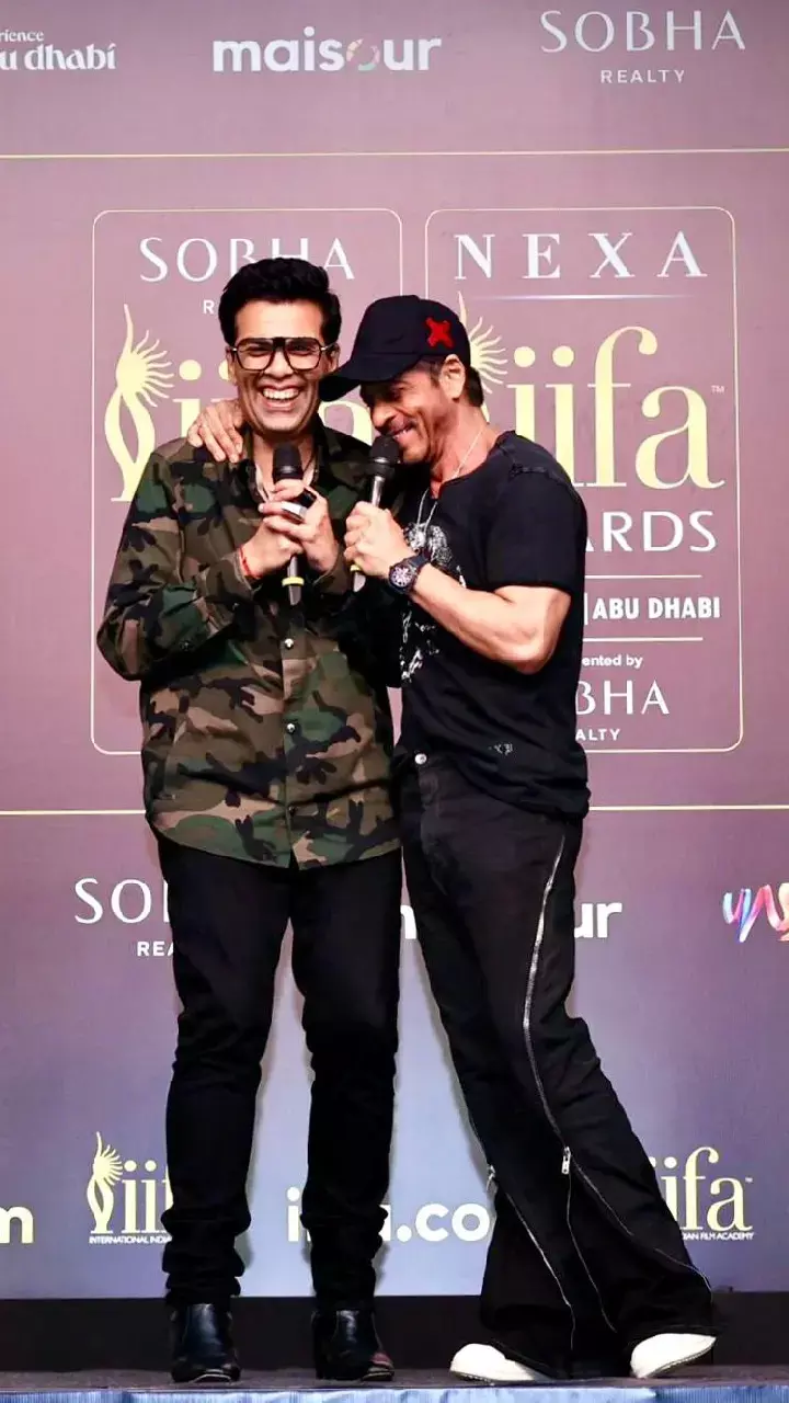 Shah Rukh Khan, Karan Johar, and Rana Daggubati Shine at IIFA 2024 Pre-Event in Mumbai