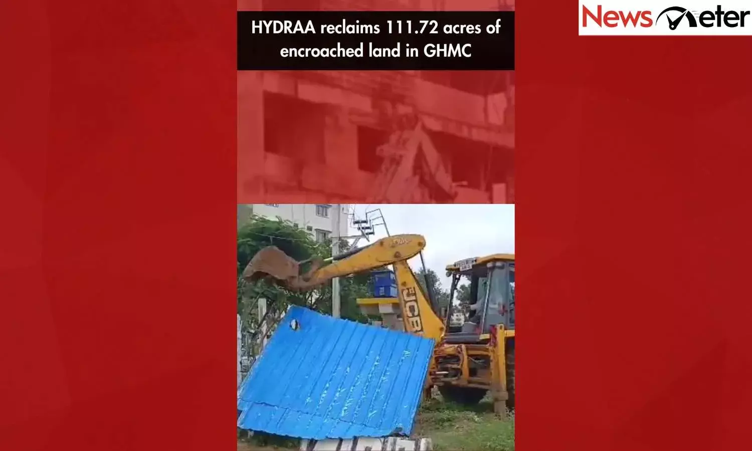 HYDRAA reclaims 111.72 acres of encroached land in GHMC
