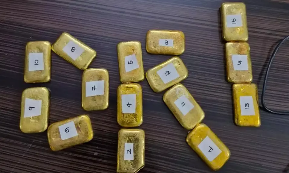 DRI seizes gold worth Rs 2.94 crore in Telangana; two held
