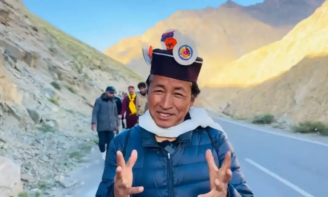 Climate activist Sonam Wangchuk begins Leh-Delhi padayatra, seeks constitutional safeguards for Ladakh