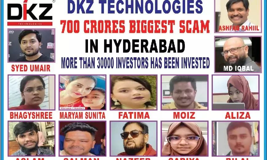 DKZ Technologies in Madhapur ‘cheated’ over 30,000 investors in Rs 700 crore fraud