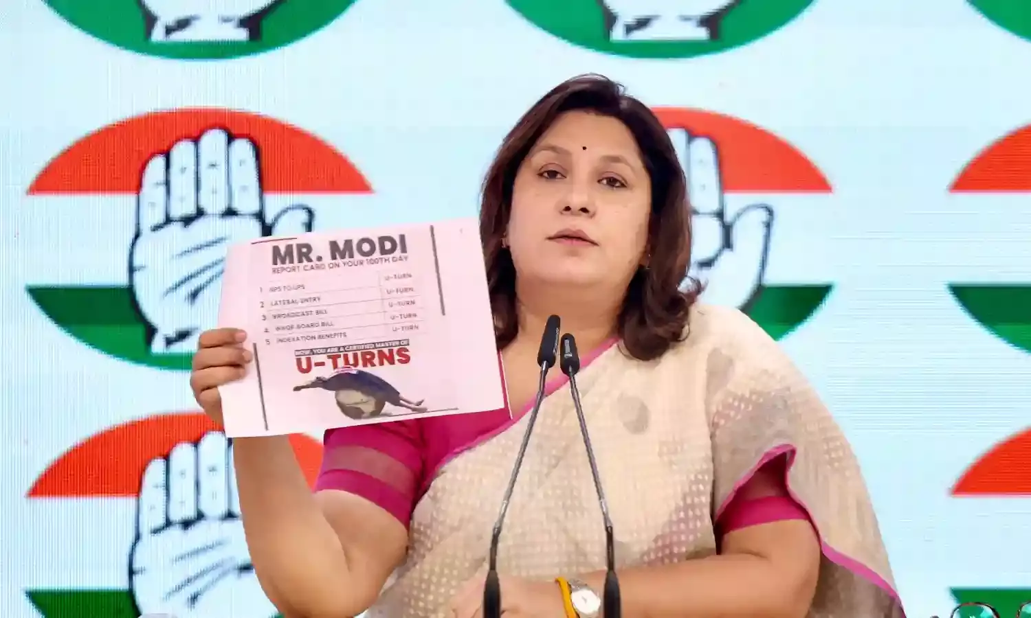 100 days of PM Modi govt: No solution or vision for country’s problems, says Congress