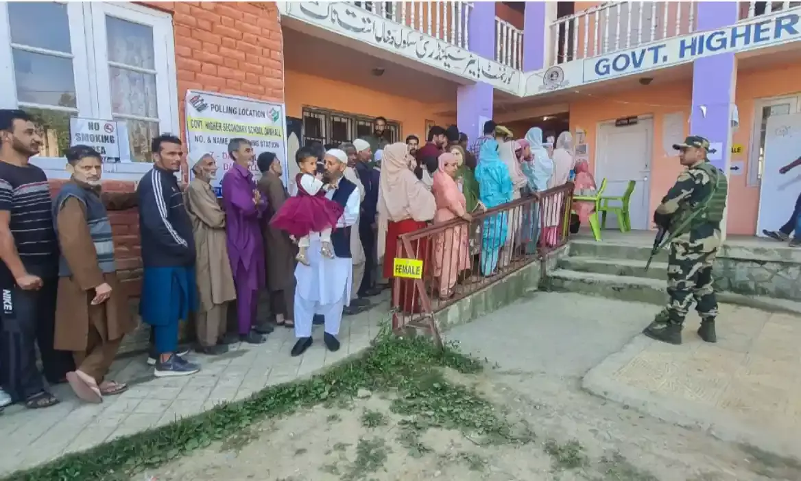 59% turnout in first phase of J-K assembly polls, voting peaceful: CEO