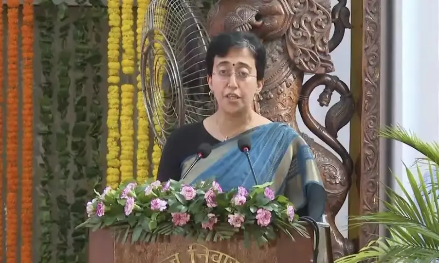 Atishi takes oath as new Delhi CM, five ministers also sworn in