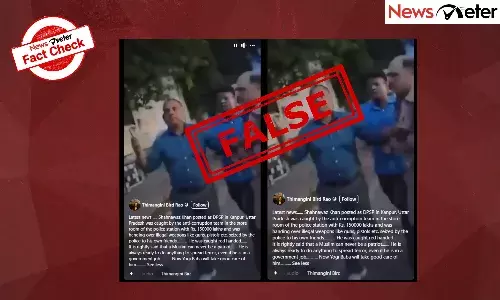 Fact Check: Video of UP police constable arrest falsely linked to weapon smuggling