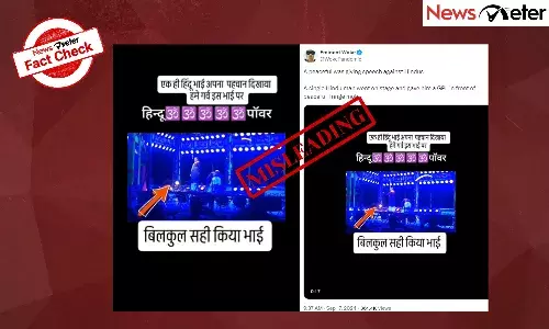 Fact Check: Viral āhate speechā video is from stage play in Odisha
