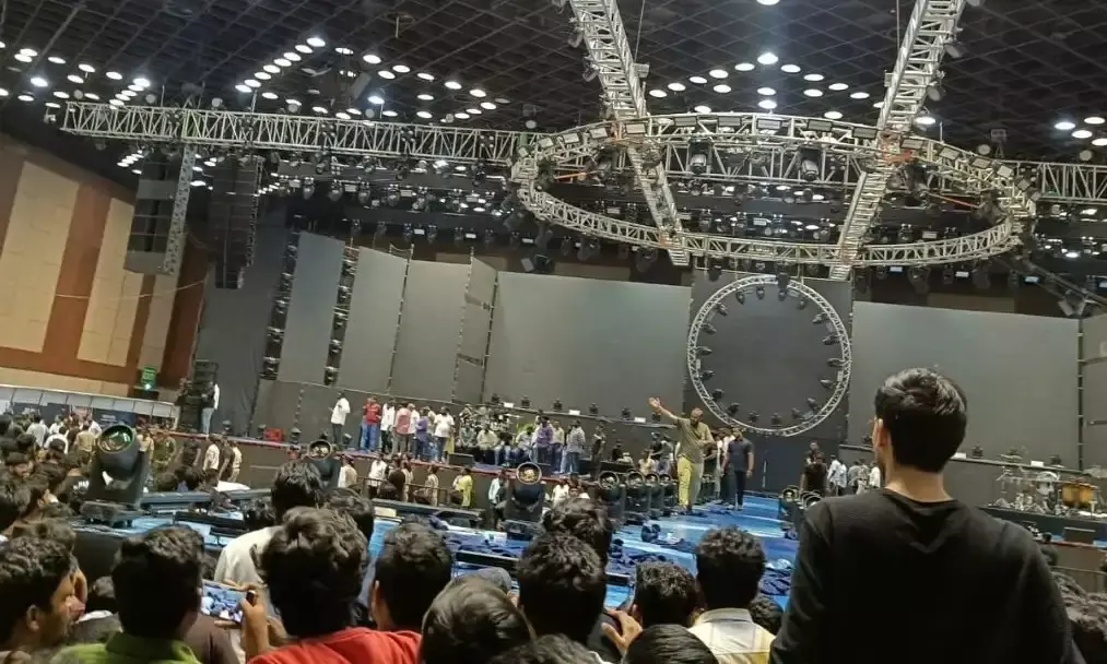 Jr NTR’s `Devara Part 1’ prerelease event canceled due to overcrowding, ruckus at Novotel HICC