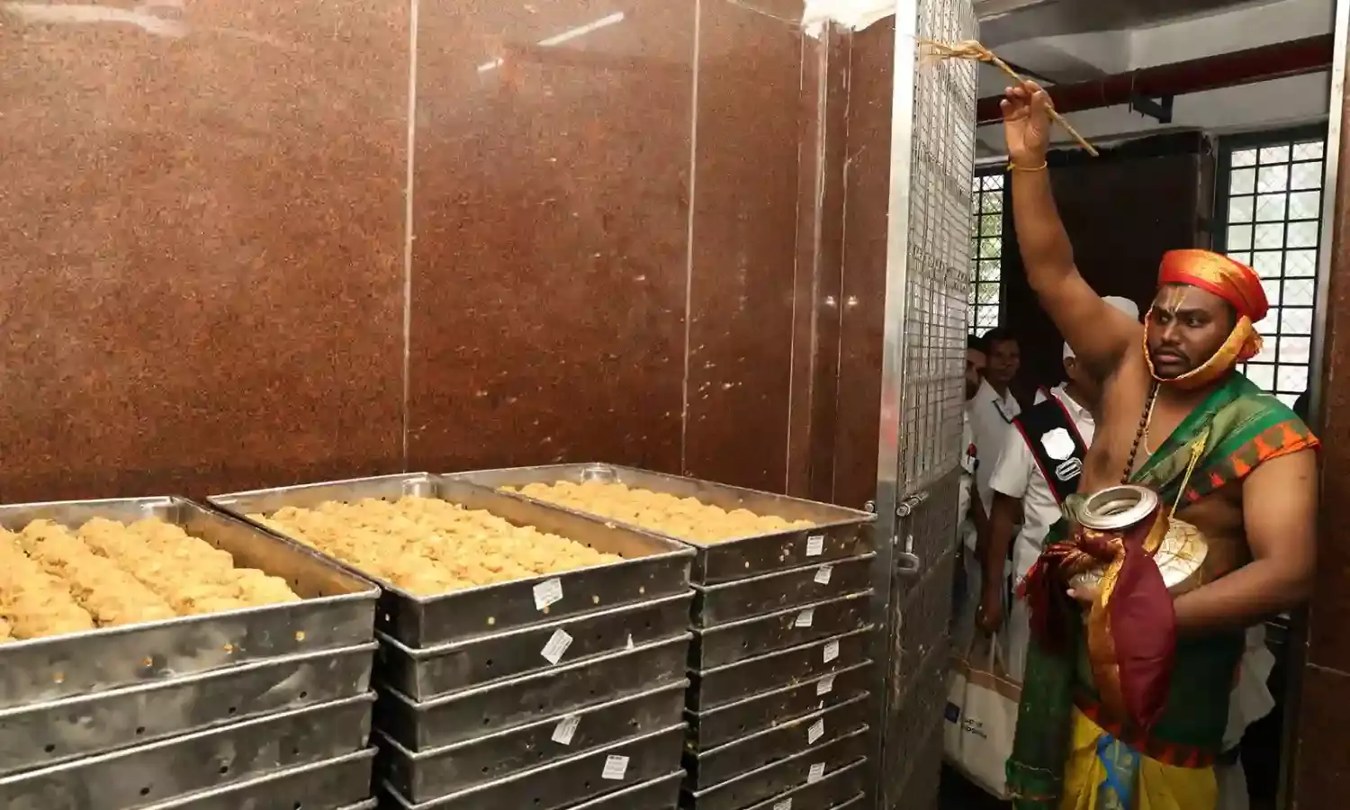 Tirumala: TTD holds`Shanti Homam Panchagavya Prokshana’ to restore sanctity of laddu prasadam