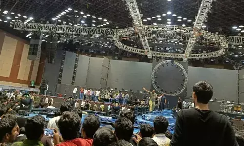 Jr NTRās `Devara Part 1ā prerelease event canceled due to overcrowding, ruckus at Novotel HICC