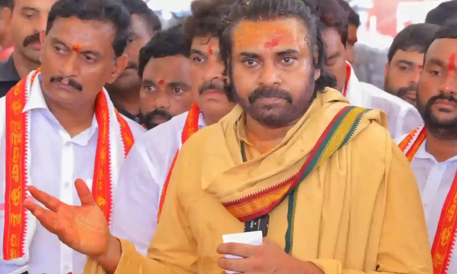 Dy CM Pawan does penance at Kanaka Durga Temple, cautions against mocking Tirupati Laddu issue
