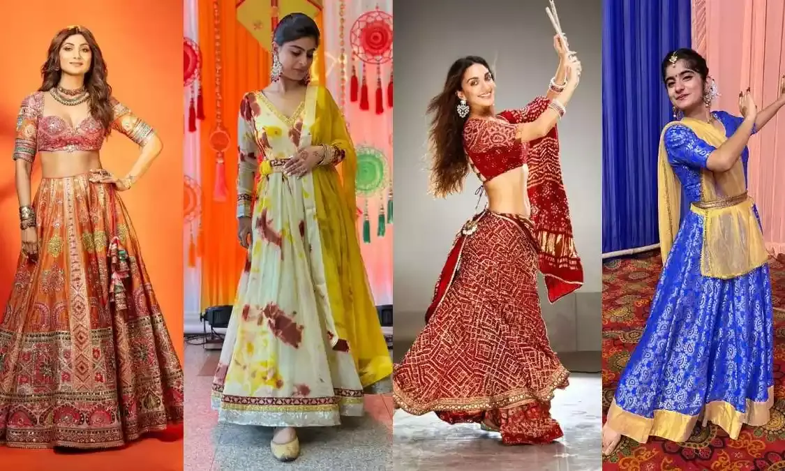 Orange to peacock green: The 9 colors of Navratri