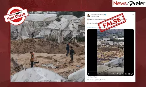 Fact Check: Old video of Israelās Rafah bombing falsely shared as Iranās attack on Jewish state