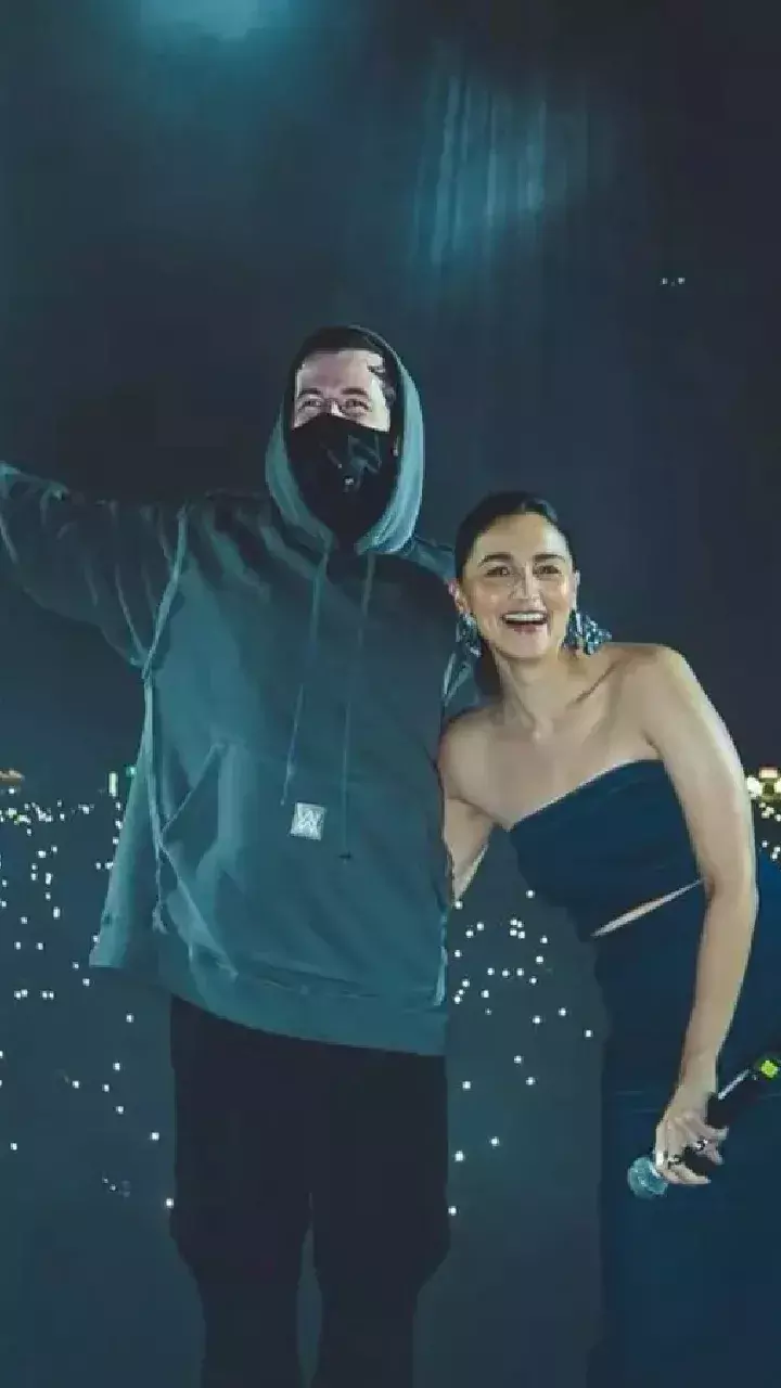 Alia Bhatt Surprises Fans at Alan Walker’s Bengaluru Concert