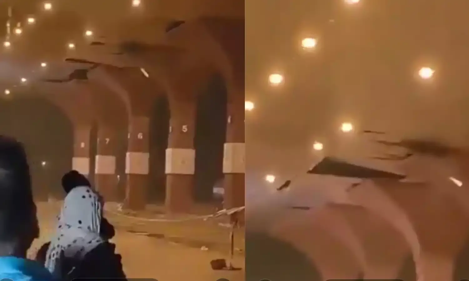 Heavy rains damage new roof at Ratnagiri railway station