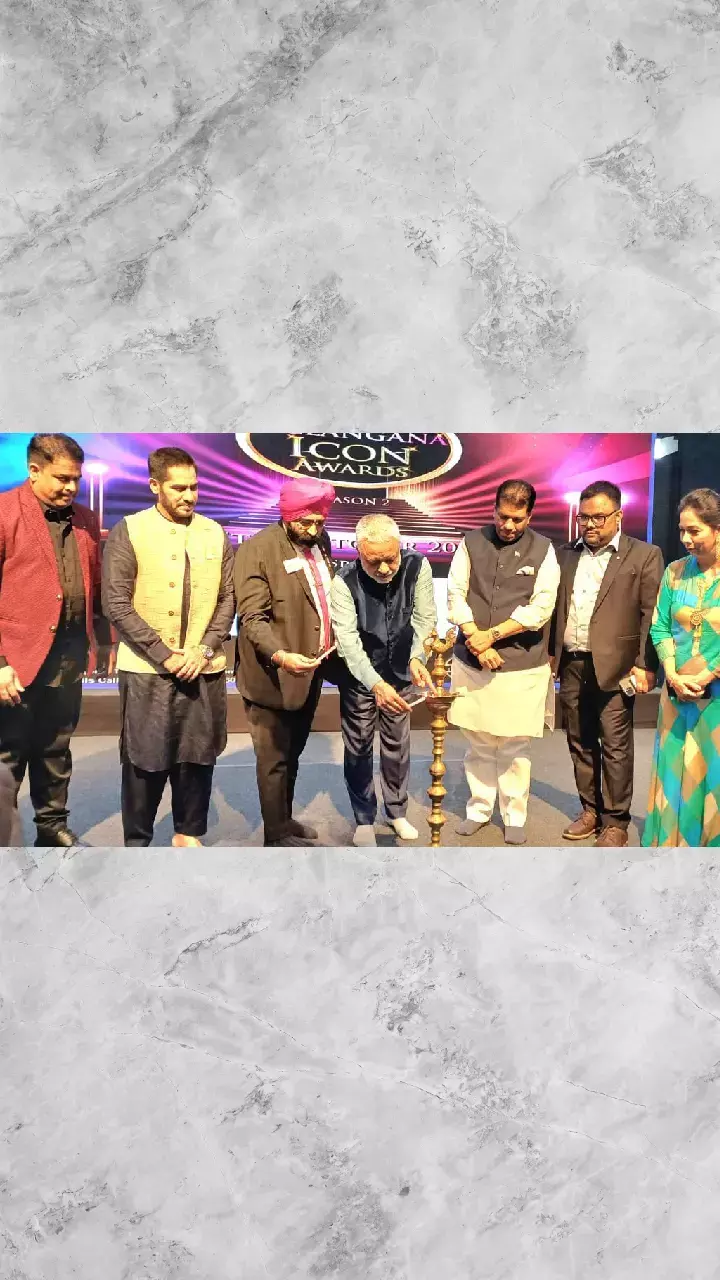 Telangana Icon Awards 2024 Celebrates Excellence Across Diverse Fields