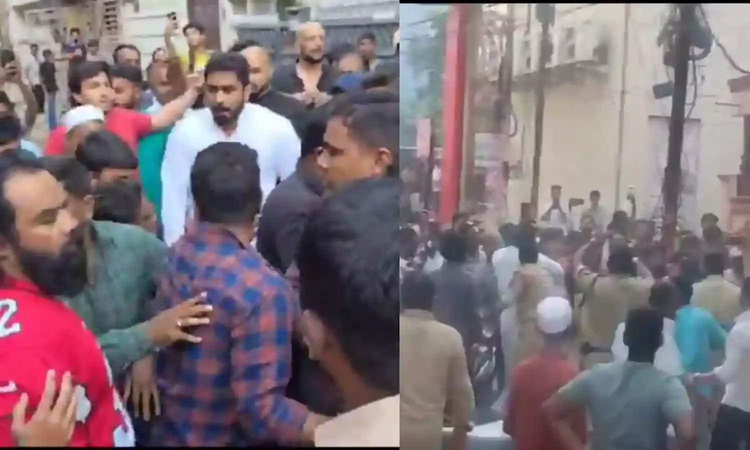 Hyderabad: Old City residents angry over clashes between AIMIMs Hussain and Congress Feroze Khan