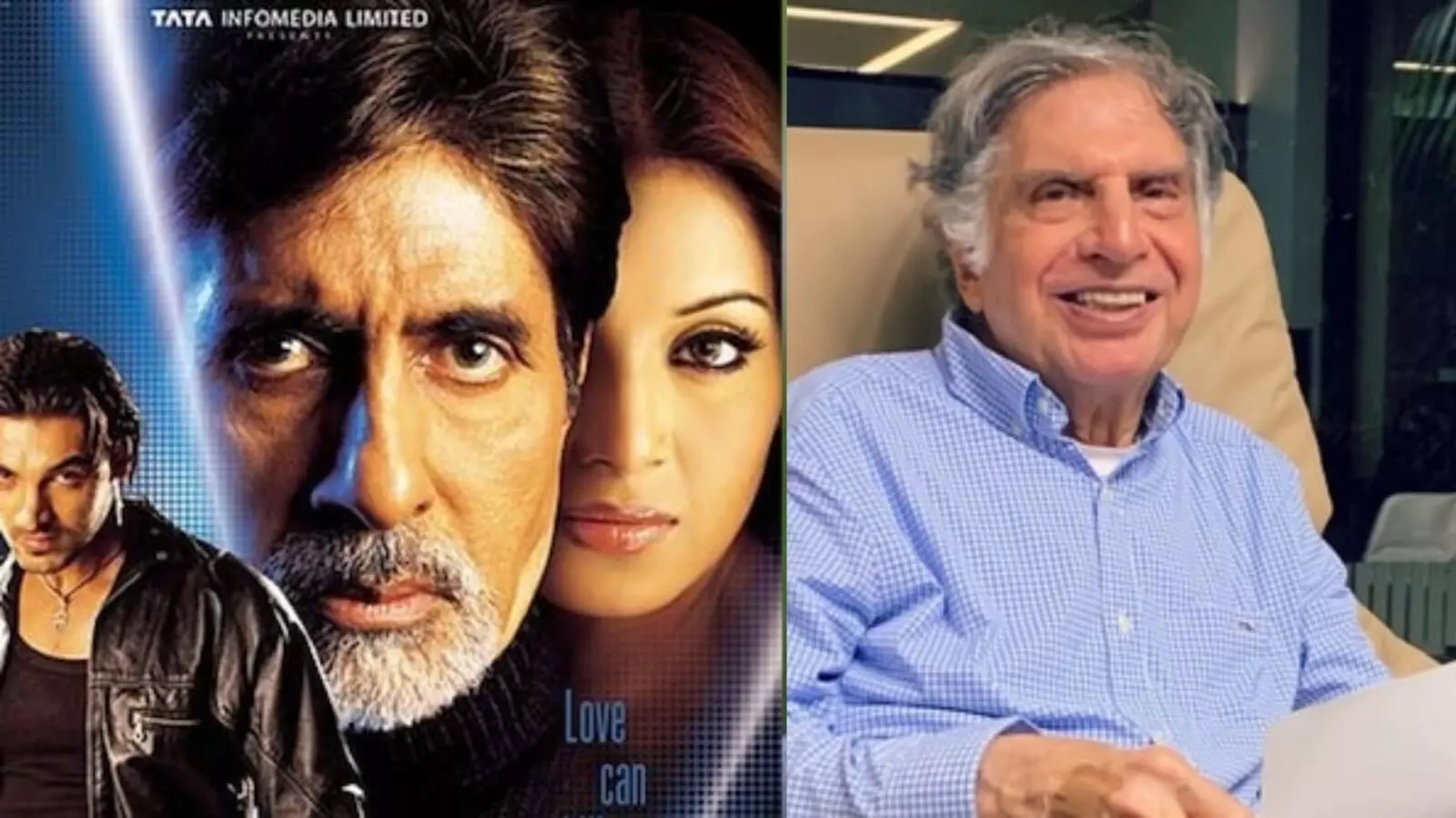 Ratan Tata made one foray into the movies, co-produced Bachchan starrer Aetbaar Ratan Tata made one foray into the movies, co-produced Bachchan starrer Aetbaar