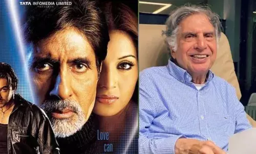 Ratan Tata made one foray into the movies, co-produced Bachchan starrer Aetbaar