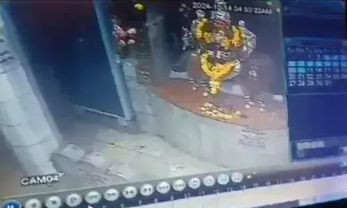Secunderabad: Muthyalamma temple desecrated, deity damaged; case registered, one held