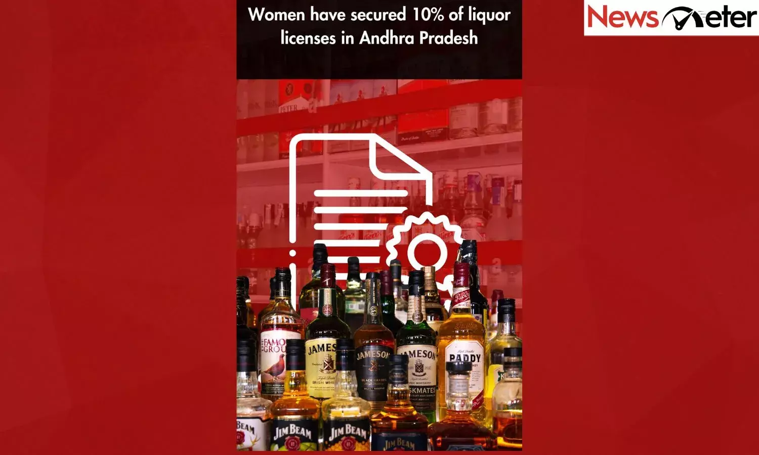Women have secured 10% of liquor licenses in Andhra Pradesh