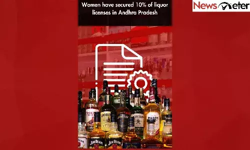 Women have secured 10% of liquor licenses in Andhra Pradesh