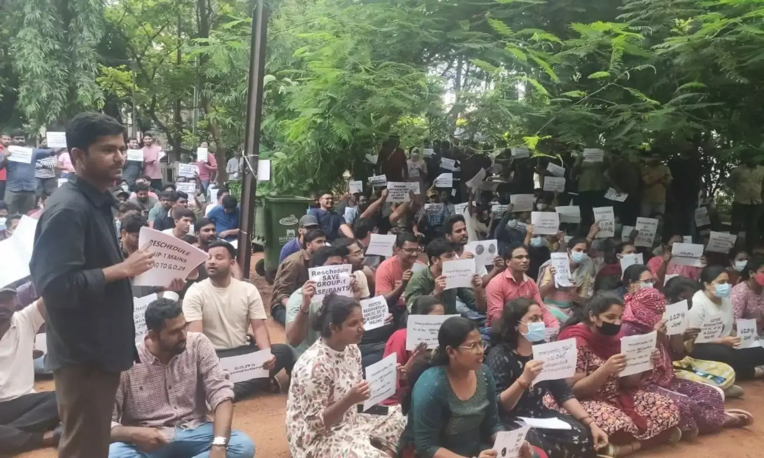 Tgana govt set to conduct Group-1 exam, some aspirants demand postponement