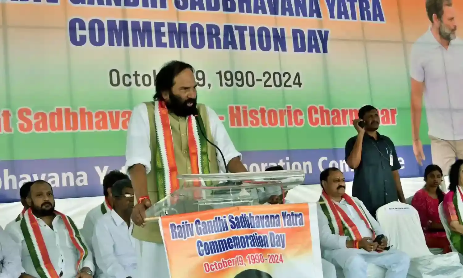 Hyderabad: Minister Uttam warns people against BJP’s ‘divisive politics’