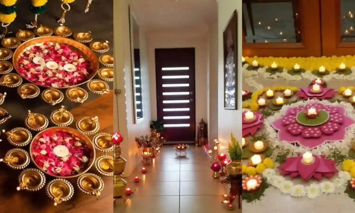Diwali decor tips: Give festive home makeover with brass diyas, bamboo baskets