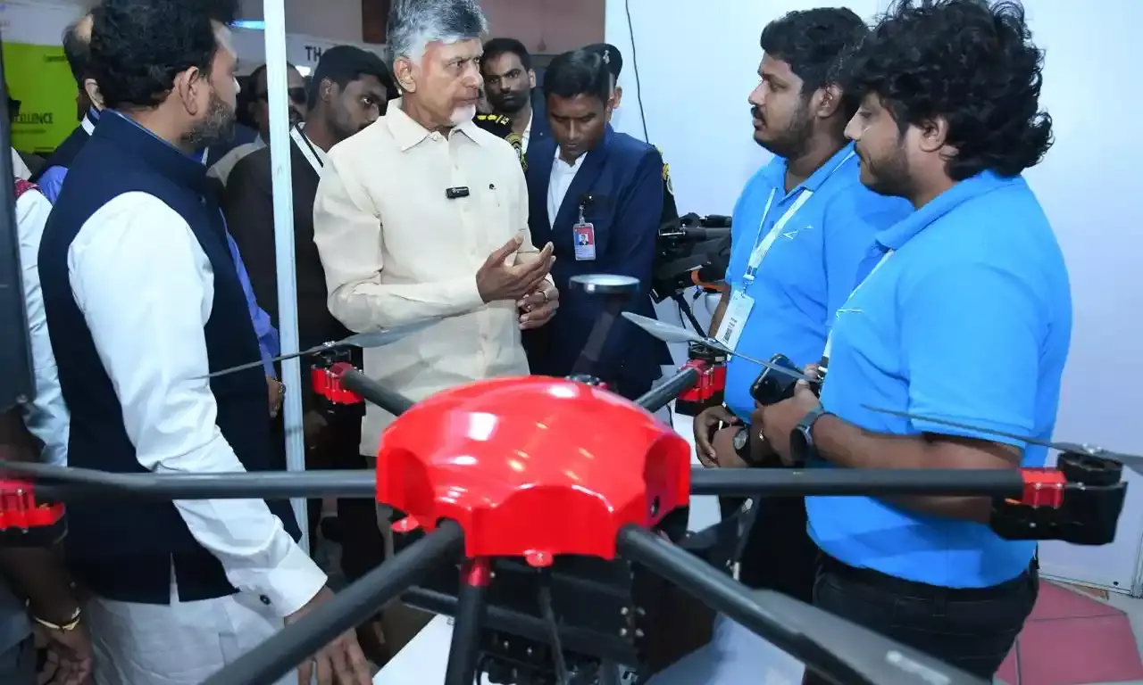 Naidu vows to promote drone industry, transform AP into drone hub